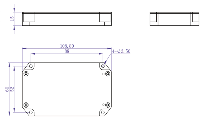 I/F Conversion Circuit Dimensions