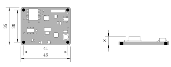 inclination sensors Dimensions