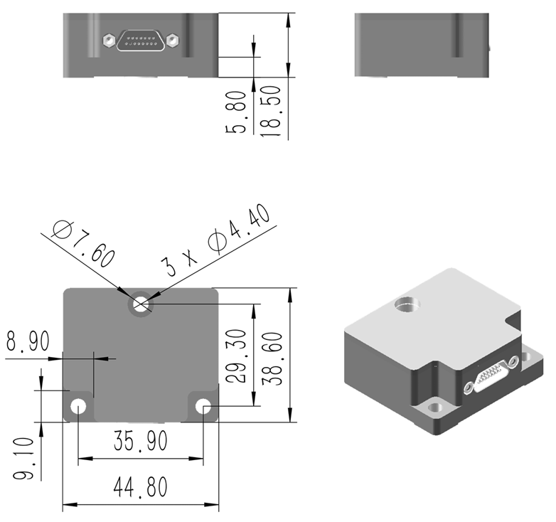 U4200 Dimensions U4200 Dimensions